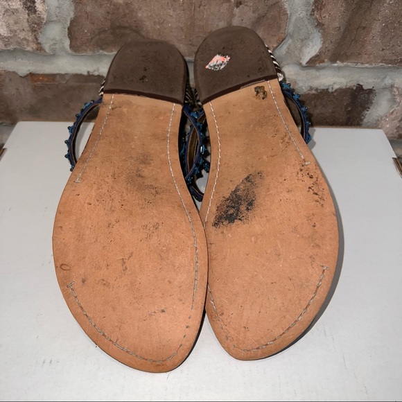 Blue and With Zebra Print Flats - Picture 9 of 9